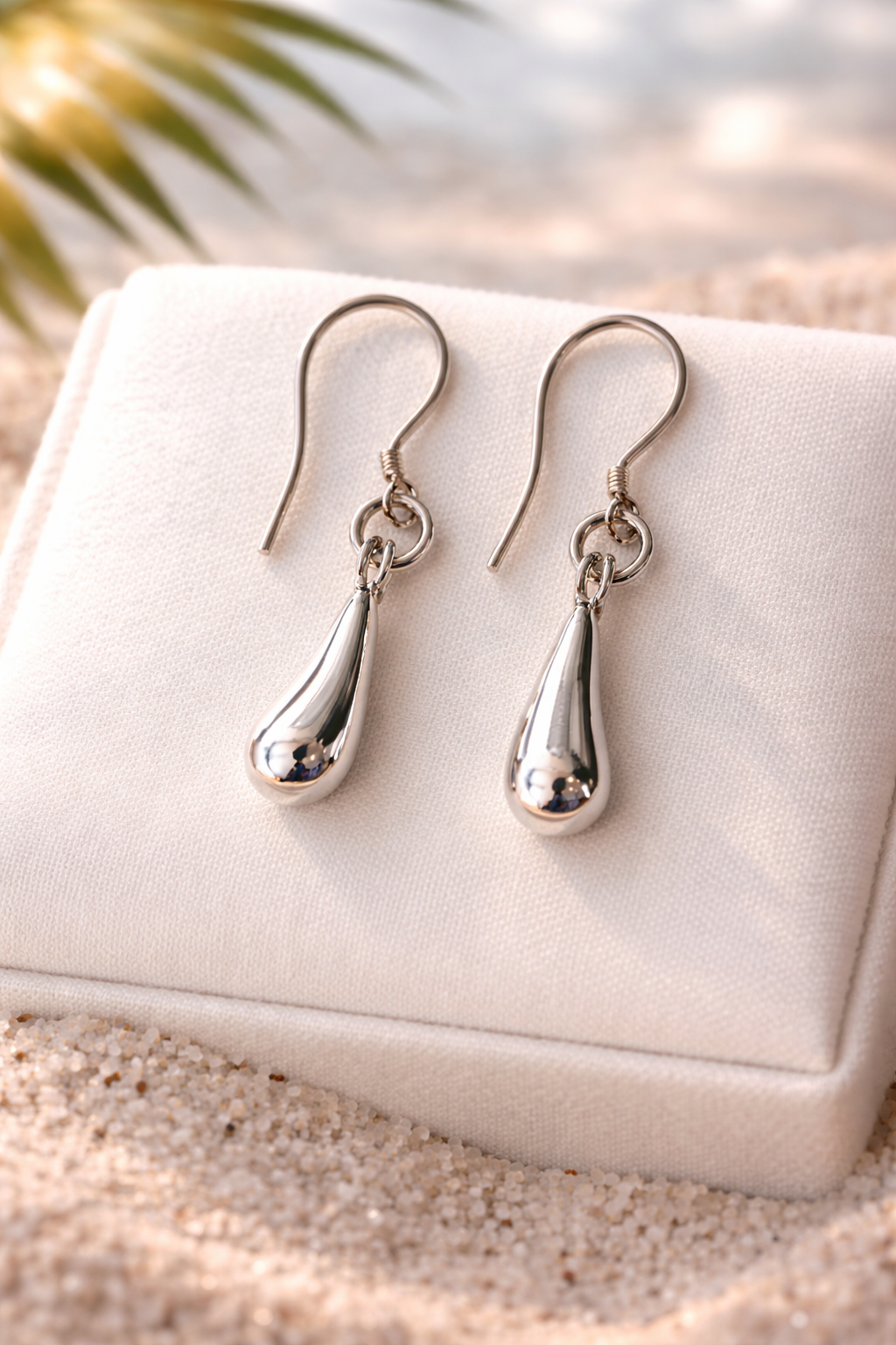 Minimal Drop Earrings, Elegant Silver Drops, Timeless Silver Drops
