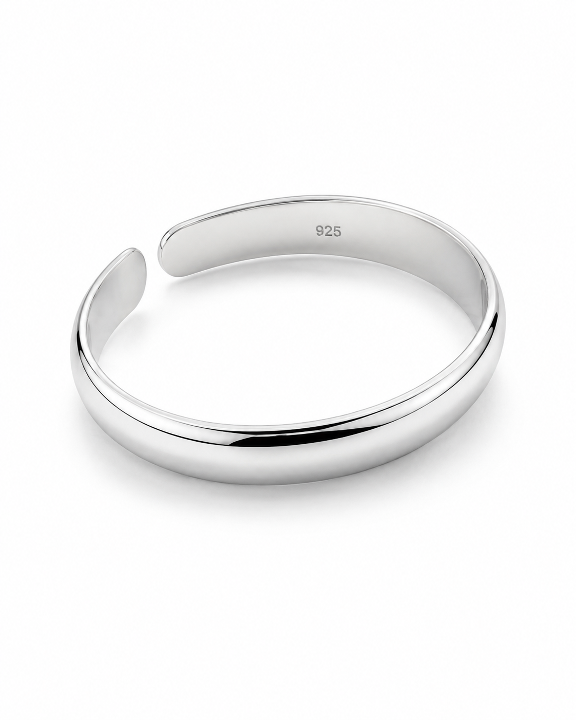 Sterling Silver 925 Bracelets, Classic, elegant and versatile Bracelet, Open cuff design Bracelet.