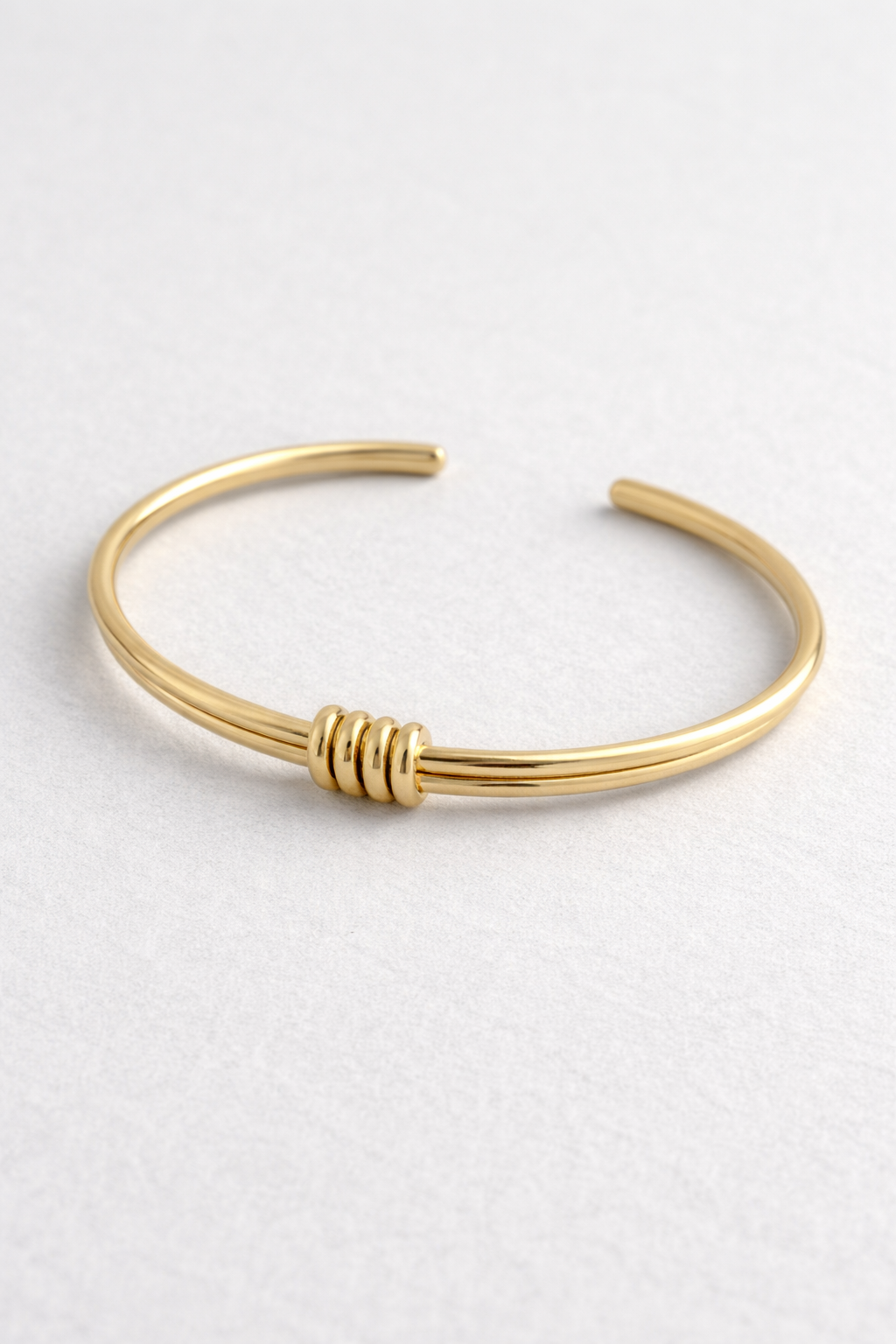 Minimalist Open Bracelet, Chic Everyday Bracelet, Simple Statement Cuff