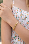 Minimalist Open Bracelet, Chic Everyday Bracelet, Simple Statement Cuff