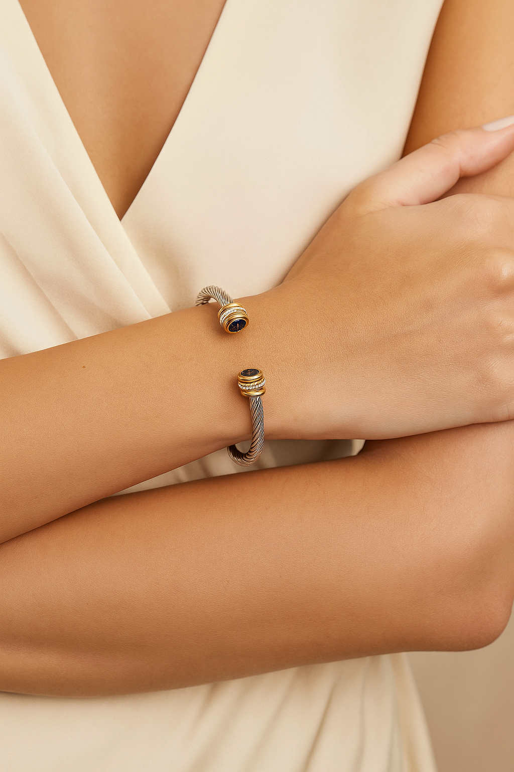 Dainty bangle bracelet, Delicate bracelet, Trendy bracelet