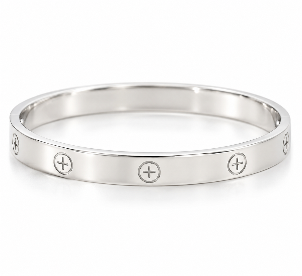 Sterling Silver Classic Bangle Bracelet, Sterling Silver Classic Bangle Bracelet