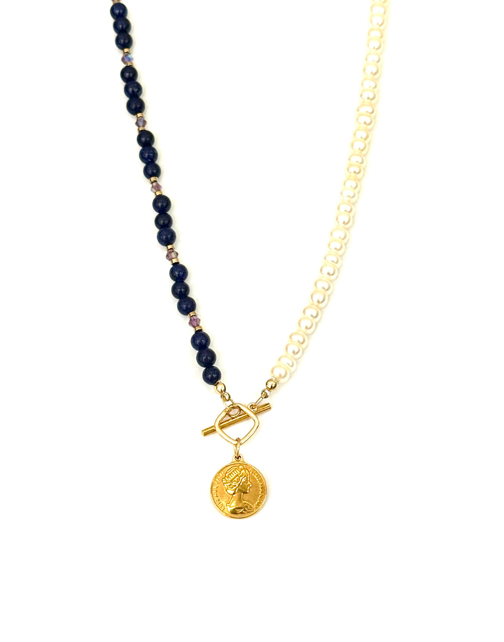 Lapis Lazuli and Pearls Necklace