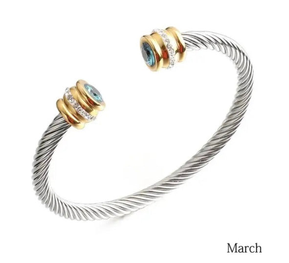 Dainty bangle bracelet, Delicate bracelet, Trendy bracelet