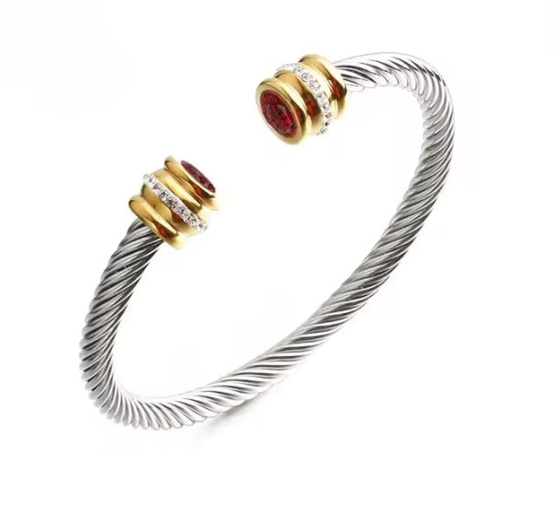 Dainty bangle bracelet, Delicate bracelet, Trendy bracelet